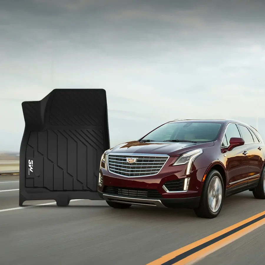 3W Cadillac XT5 2016-2025 Floor Mats - Ahmarou